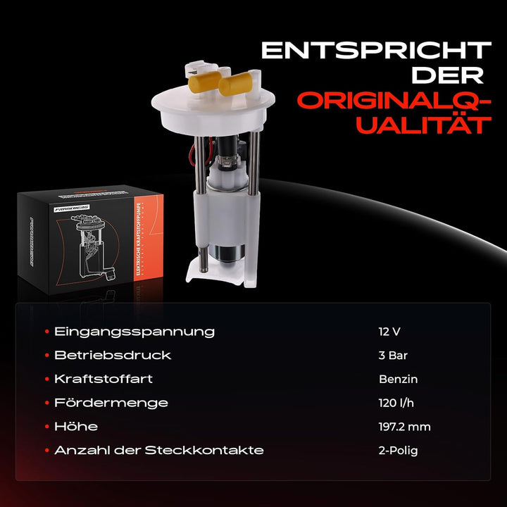 Kraftstoffpumpe Benzinpumpe für Saxo S0, S1 106 I 1A, 1C 1.4L 1.6L Benzin 1993-2004 96102709