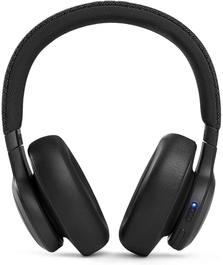 JBL Live 660NC kabelloser Over-Ear Bluetooth-Kopfhörer in Schwarz – Mit Noise-Cancelling und Spracha
