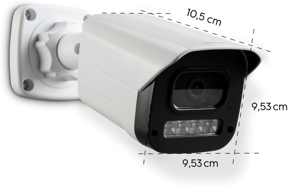 Hama Überwachungskamera WLAN (WLAN Kamera f. aussen, Outdoor-Kamera mit Sprach- u. App-Steuerung, we