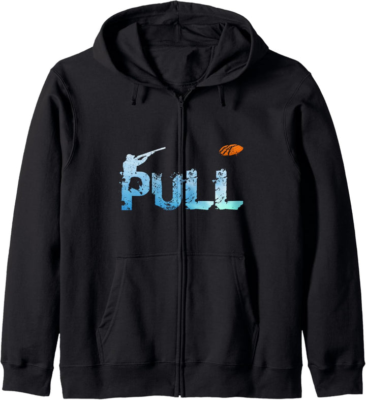 Tontaubenschiessen game gamer Tontauben Sportschützen Kapuzenjacke