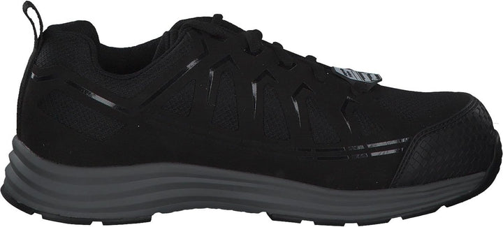 Skechers Herren Malad Ii ESD Composite Safety Toe BAU-Schuhe 40 EU Black Textile Synthetic, 40 EU Bl
