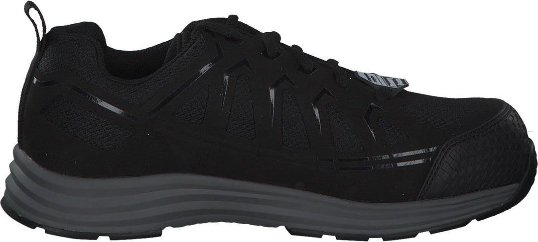 Skechers Herren Malad Ii ESD Composite Safety Toe BAU-Schuhe 41.5 EU Black Textile Synthetic, 41.5 E
