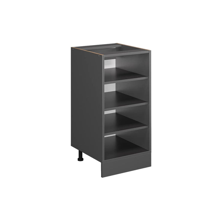 Vicco Küchenregal R-Line, Anthrazit/Anthrazit, 40 cm ohne Arbeitsplatte Anthrazit Regalunterschrank