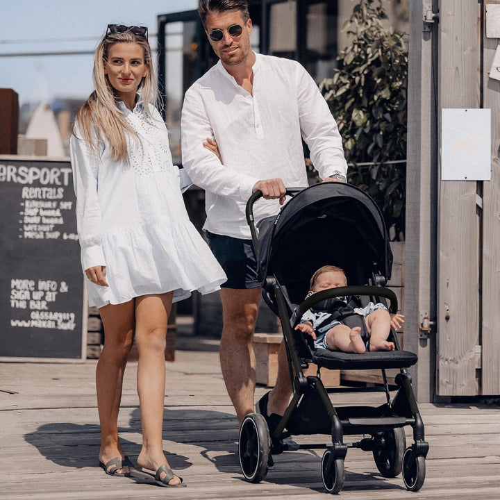 Deryan Buggy XP - XL Sonnen Verdeck UPF 50+ - Belastbar bis 25 kg - Schnell Faltbar - Kompakt - Höhe