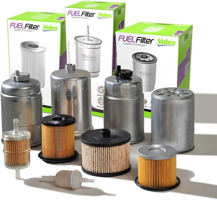 VALEO 587562 Kraftstofffilter Motorfilter Ausgezeichnete Filtrationseigenschaften Langlaskapazität g