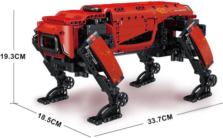 Mould King 15067 Roboter-Hundebausätze, 936 Stück MOC-Steine APP Fernbedienung Roboterspielzeug STEM