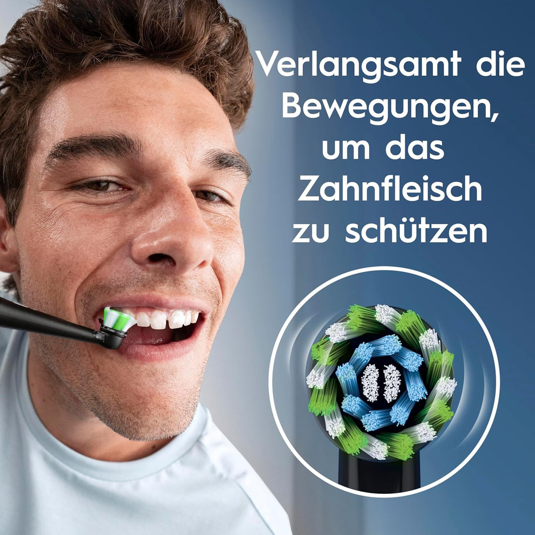 Oral-B Pro Series 1 Elektrische Zahnbürste/Electric Toothbrush, Doppelpack, 2 Aufsteckbürsten, 3 Put
