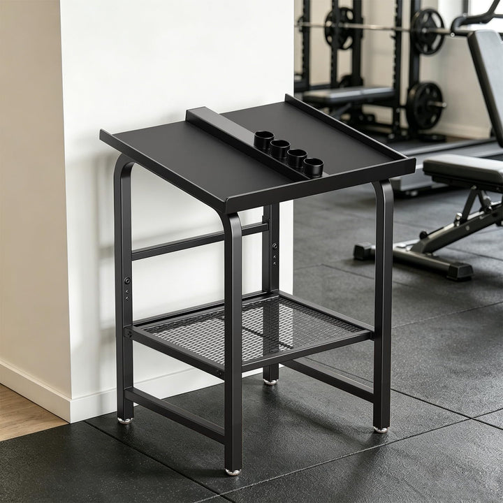 Dumbbell Rack Only, Heavy Duty Weight Stand for 500LBS Load Capacity, Adjustable Weight &amp; Kettlebell