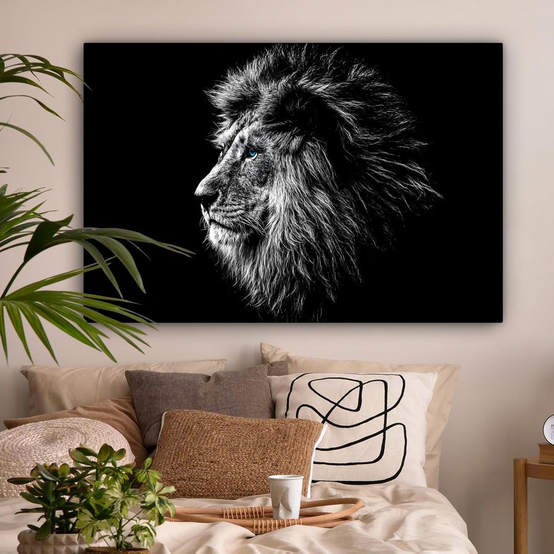 MuchoWow© Leinwandbild Gross 120x80 cm XXL Dekoration Wohnzimmer Bilder Aufhängen Wall Decoration Li