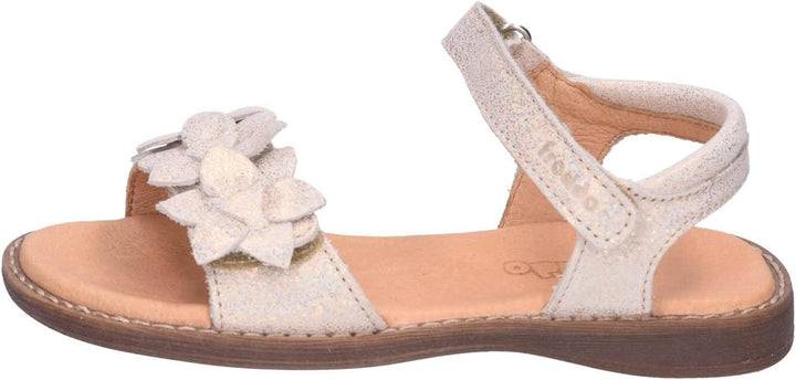 Froddo LORE Flowers G3150228-16 Mädchen Sandalette 29 EU Gold Shine, 29 EU Gold Shine