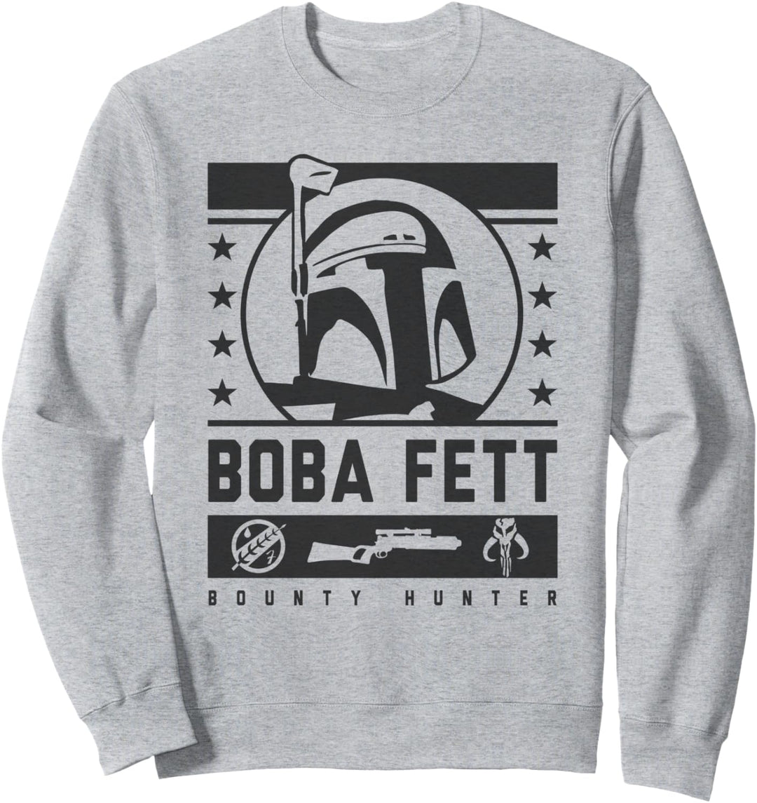 Star Wars Boba Fett Streetwear Propaganda Poster Sweatshirt