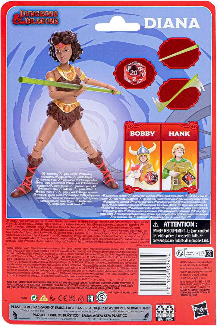 Dungeons & Dragons Cartoon Classics, 15 cm D&D Diana Akrobat, DIANA