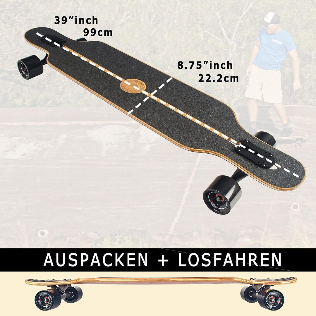 JUCKER HAWAII Longboards | Qualität vom Longboard Profi | Longboard HOKU in verschiedenen Designs |