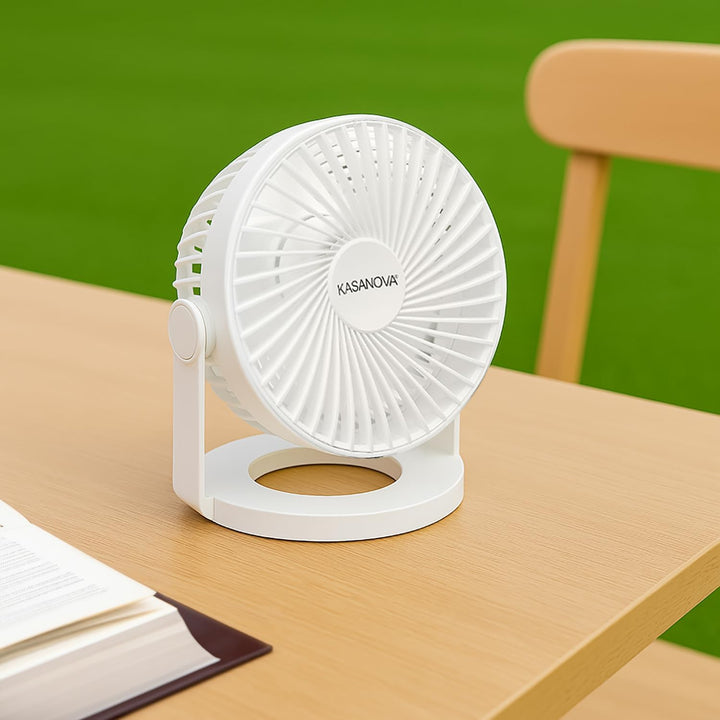 KASANOVA MINI-VENTILATOR W 5 WEISS, Weiss