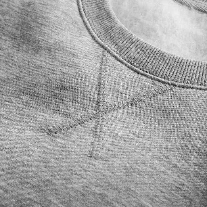 X.O Sweatshirt Plus Size Herren, Grau-Melange, XXXL