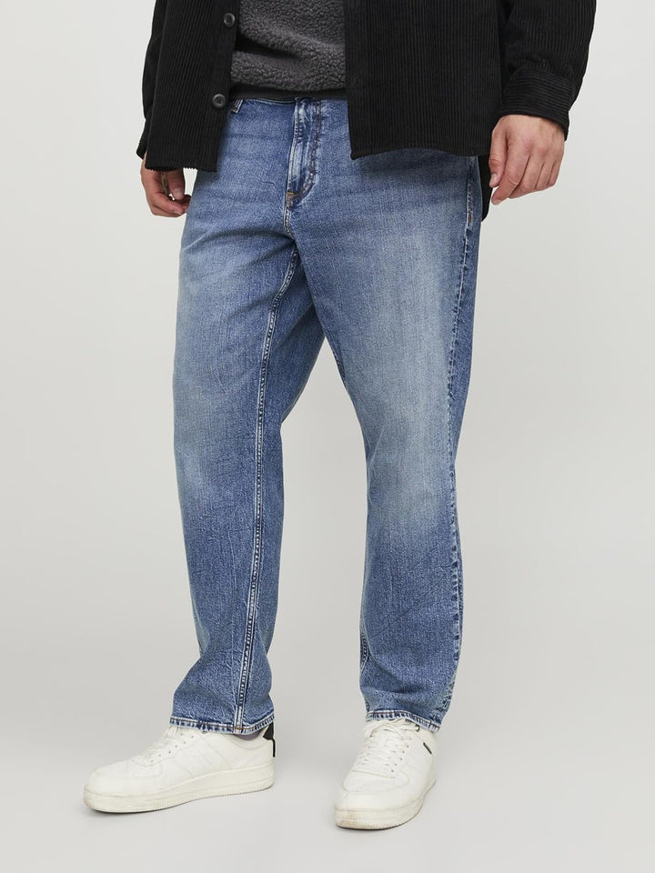 JACK & JONES Male Tapered Fit Jeans JJIMIKE JJORIGINAL CB 231 BF Tapered Fit Jeans 29W / 32L Blue De