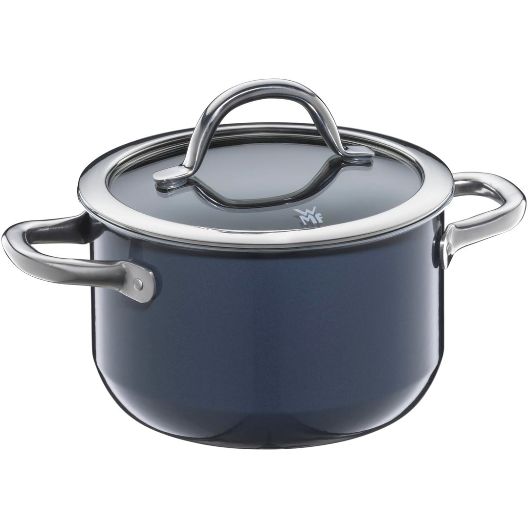 WMF Fusiontec Inspire Kochtopf klein 16 cm Glasdeckel, Fleischtopf Induktion, 1,3l, kleiner Topf Koc