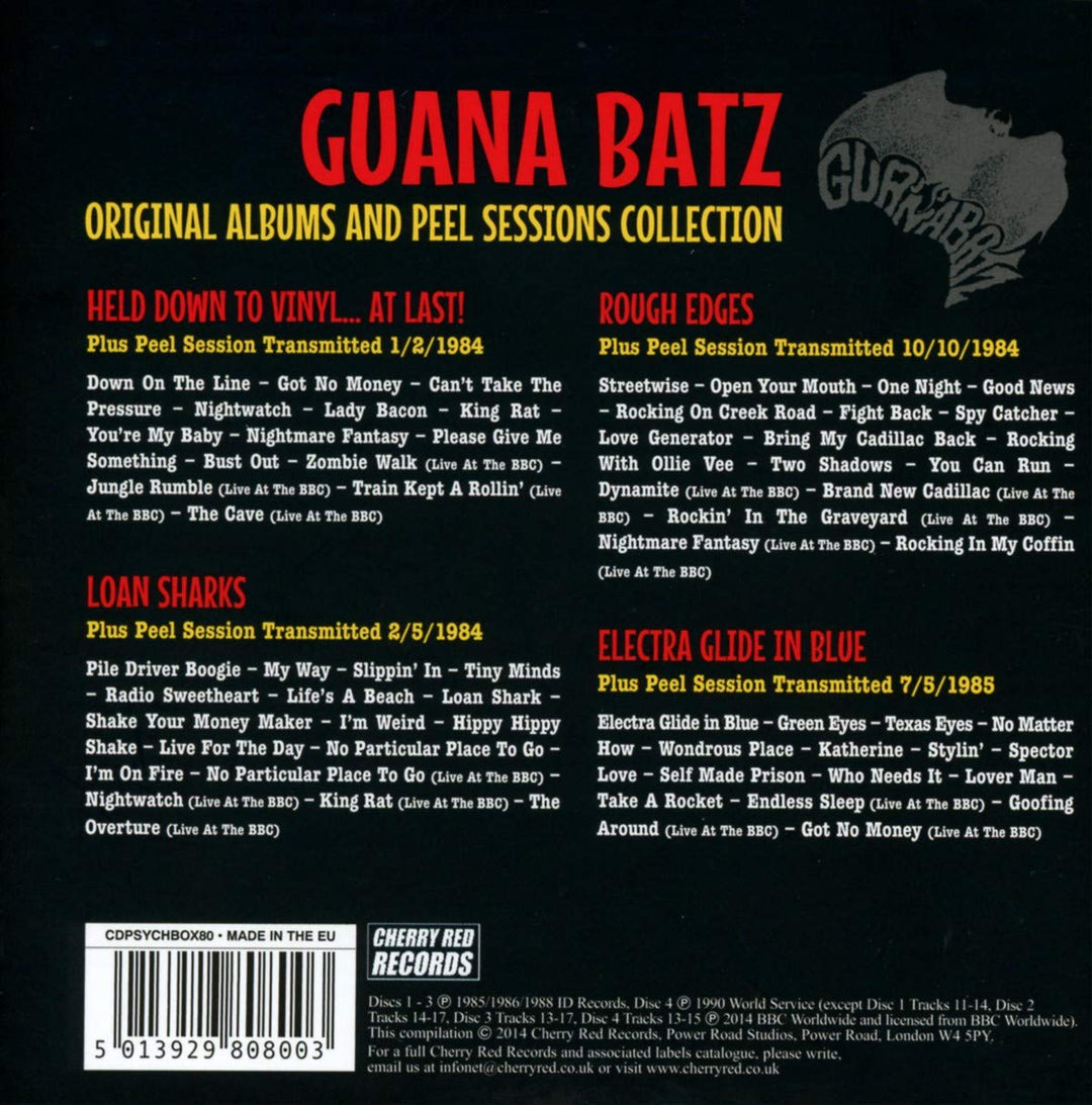 4 Original Albums+4 Peel Sessions set), Audio-CD