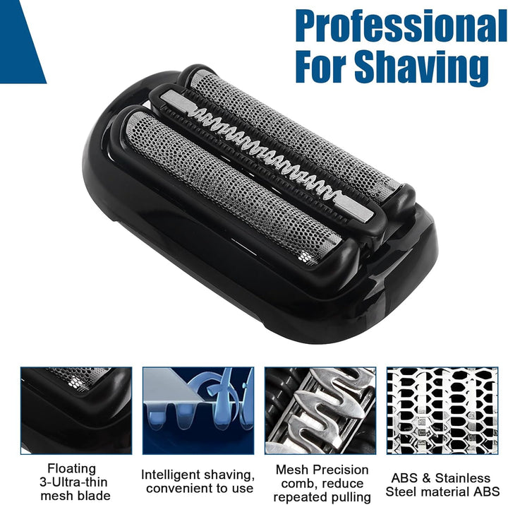 Series 5/6 Scherkopf 53B Ersatzrasierkopf Kompatibel mit Series 5/6 Männer Rasierer Scherkopf Rasier