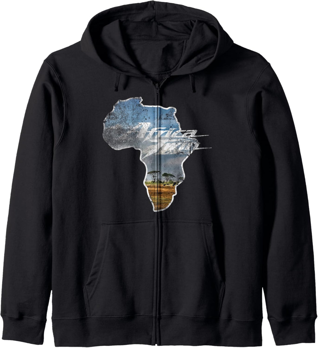 Africa Touring Twin Bike Off-Road & Cross-Kontinent Kapuzenjacke