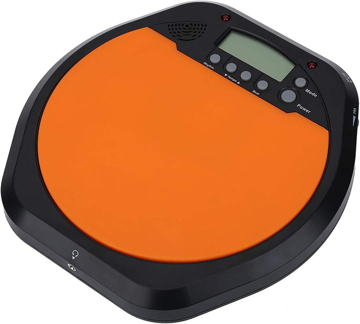 Digital Electronic Drummer Training Übungs-Drum-Pad-Metronom mit Kopfhörer-Musikinstrumentenzubehör
