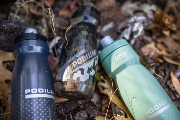 Camelbak Podium Sport-Wasserflasche, Quetschflasche, zum Laufen, Radfahren, Wandern Klar/Schwarz Kla