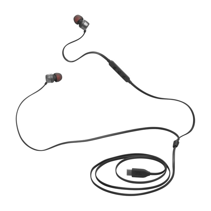 JBL Tune 310 C Kopfhörer – Kabelgebundene In-Ear-Kopfhörer mit JBL Pure Bass Sound, Mikrofon und USB