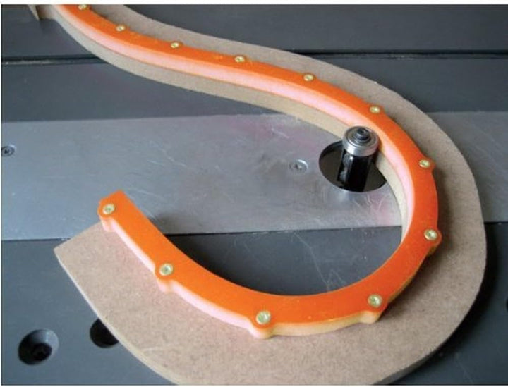 CMT TMP-1000 Flexible Schablone für gebogene und gewölbte Routing, 23/32 x 23/32 Zoll
