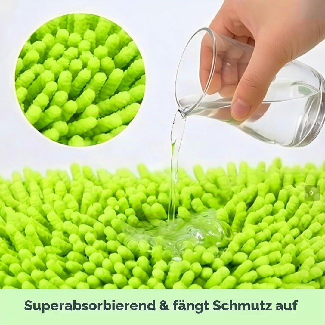 6 Stück für Swiffer Bodentücher Tücher Mikrofaser Set 25,4x11,5cm Wiederverwendbar für Swiffer Sweep