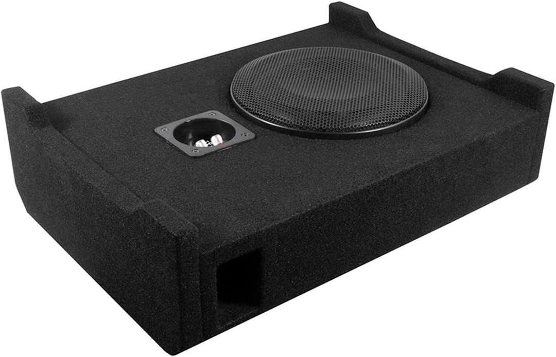 Crunch CBP 1000F | Flacher Subwoofer + 4-Kanal-Verstärker + kompletter Kabelsatz