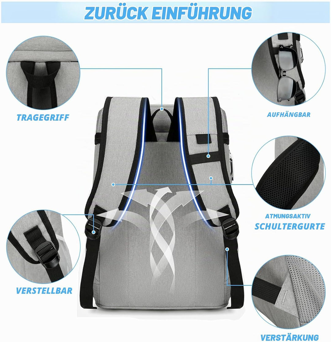 JANSBEN Kühltaschen 15 Liter Picknickrucksäcke mit Flaschenöffner Picknickkorb Wasserdicht Kühlrucks