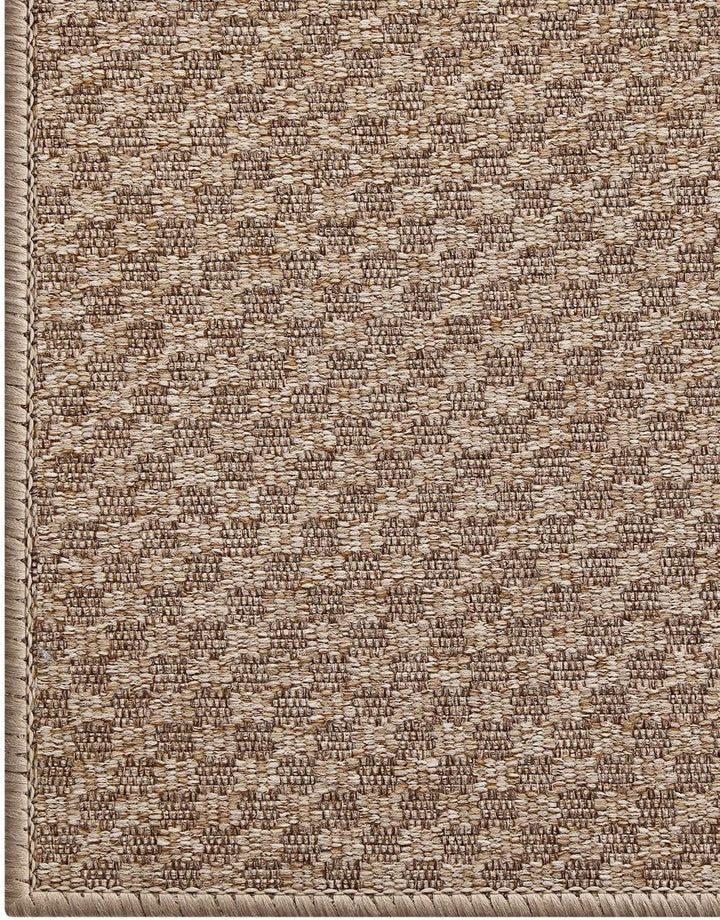 COLOR&amp;GEOMETRY Schmutzfangmatte Innen 90x140cm, Khaki Gitter,Fussmatte Innen 90x140cm Khaki Gitter,