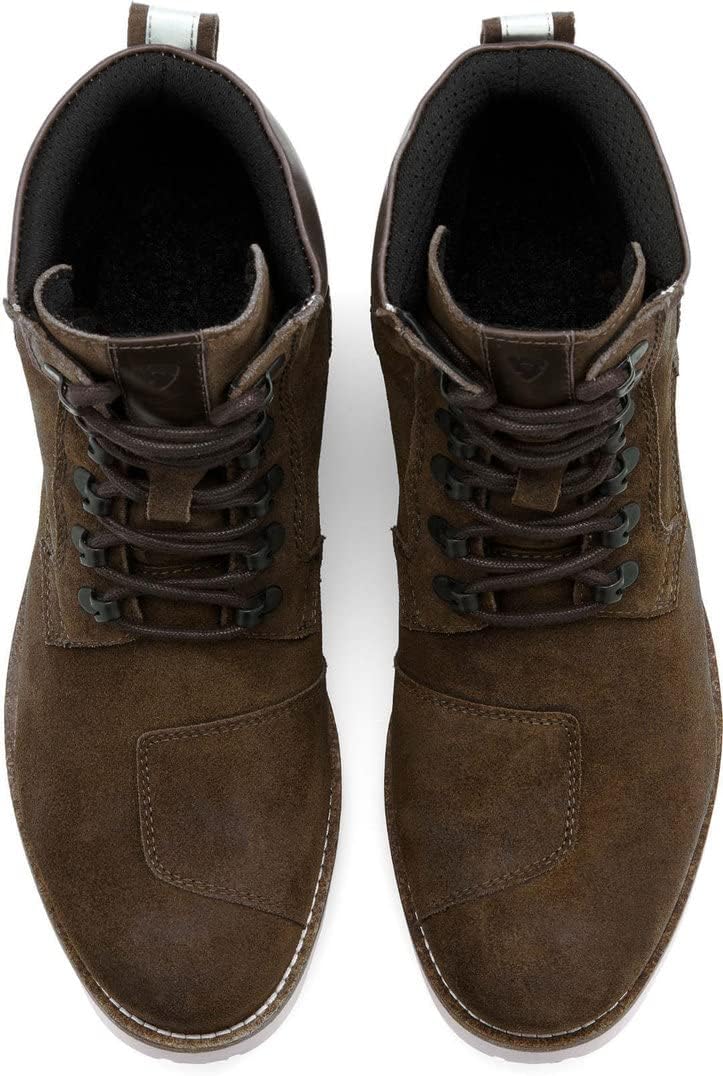 REV'IT! Revit Ginza 3 Motorrad Stiefel, oliv, 41 | Leder Oliv 41 EU, Oliv 41 EU