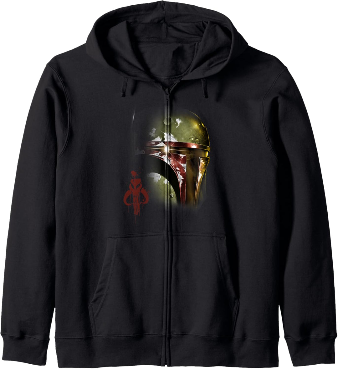 Star Wars Boba Fett Mandalorian Helmet Kapuzenjacke