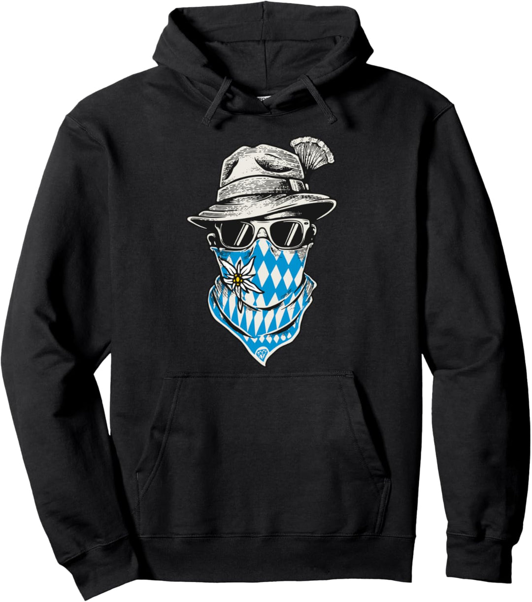 Trachten T-Shirt Herren bayrisch Passend für Oktoberfest Pullover Hoodie