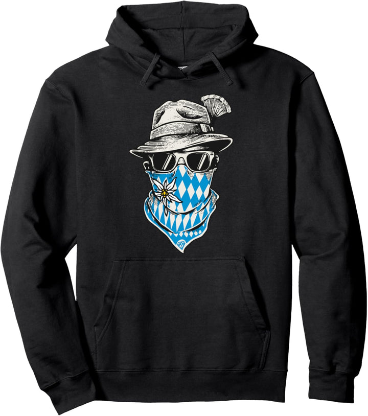 Trachten T-Shirt Herren bayrisch Passend für Oktoberfest Pullover Hoodie