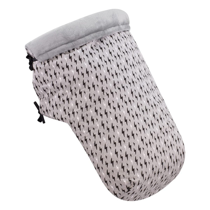 JYOKO KIDS Universal Baby Fusssack Kinderwagen, Extra Weicher Fleece für den Winter (BLACK RAYO, Fle