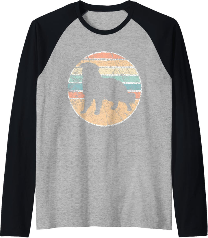 Retro Australian Shepherd Raglan
