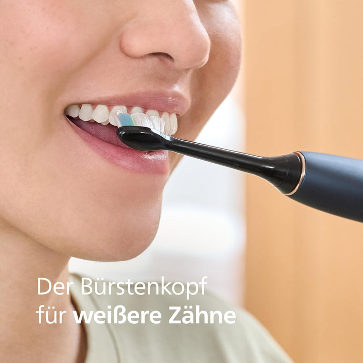 Philips Sonicare W2 Optimal White, Original Ersatzbürstenköpfe, Schwarz, 4er-Pack, HX6064/88 Neu 1 s