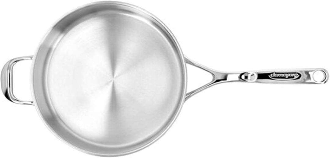 DEMEYERE Atlantis Schmorpfanne mit Deckel, 2,6 l, 41424A-41524, Edelstahl 3-qt Edelstahl, 3-qt Edels