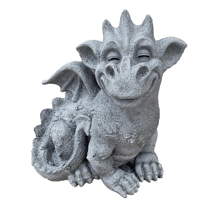 Stone and Style Steinfigur grosser Drache Cristiano frostfest wetterfest Gartenfigur