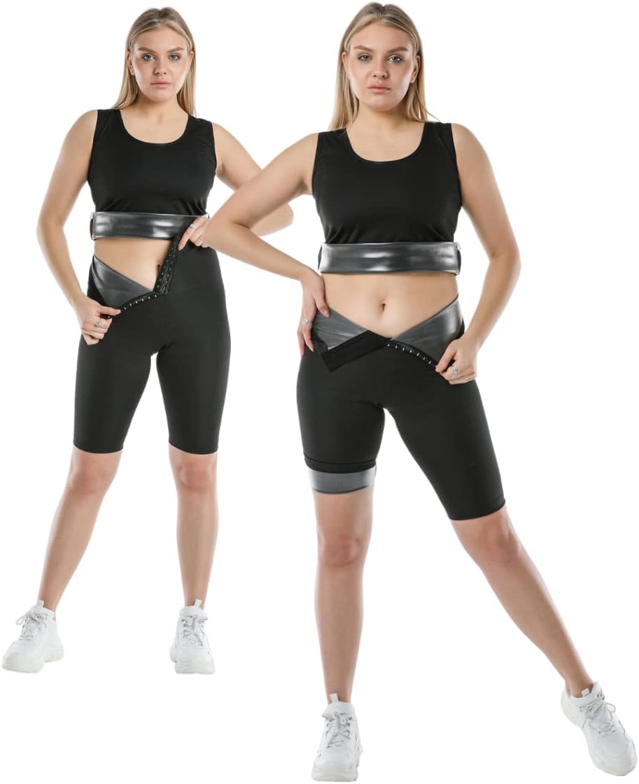 Thermo Leggings abnehmen Jogging | Taillenformer Body Shaper Figurformende Body Shaper Kompressionsl