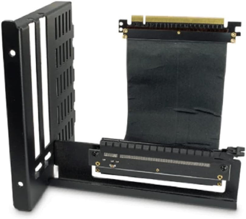 Inter-Tech Umbausatz vertikal für Grafikkarte, Adapter für C-701 Panorama und C-702 Diorama, schwarz