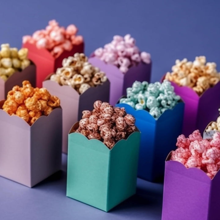 HEINRICHS Popcornmaschine, Popcorn Maker ohne Fett & Öl, Heissluft Popcorn, schnelle und einfache Zu