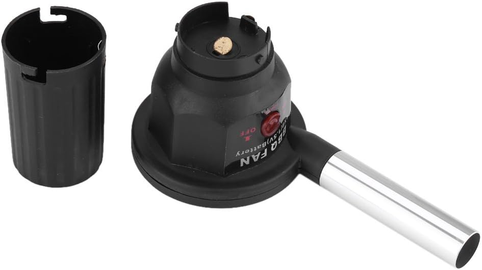 Aramox BBQ Handgehaltenes elektrisches Gebläse, Mini-Ventilator für Grill, Tragbar, Elektrisch, für
