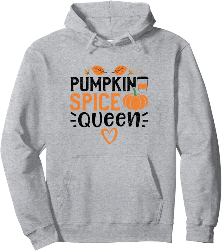 Kürbis: Pumpkin Spice Queen - Kürbis Pullover Hoodie
