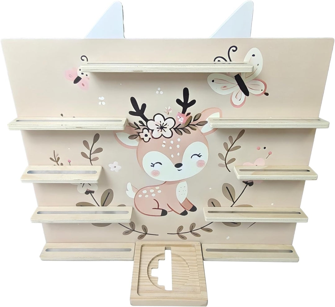 Kiddy's Welt - Hörfiguren Tonie Regal für Tonies-Wandregal kompatibel mit Toniebox- Kinderzimmer Reg