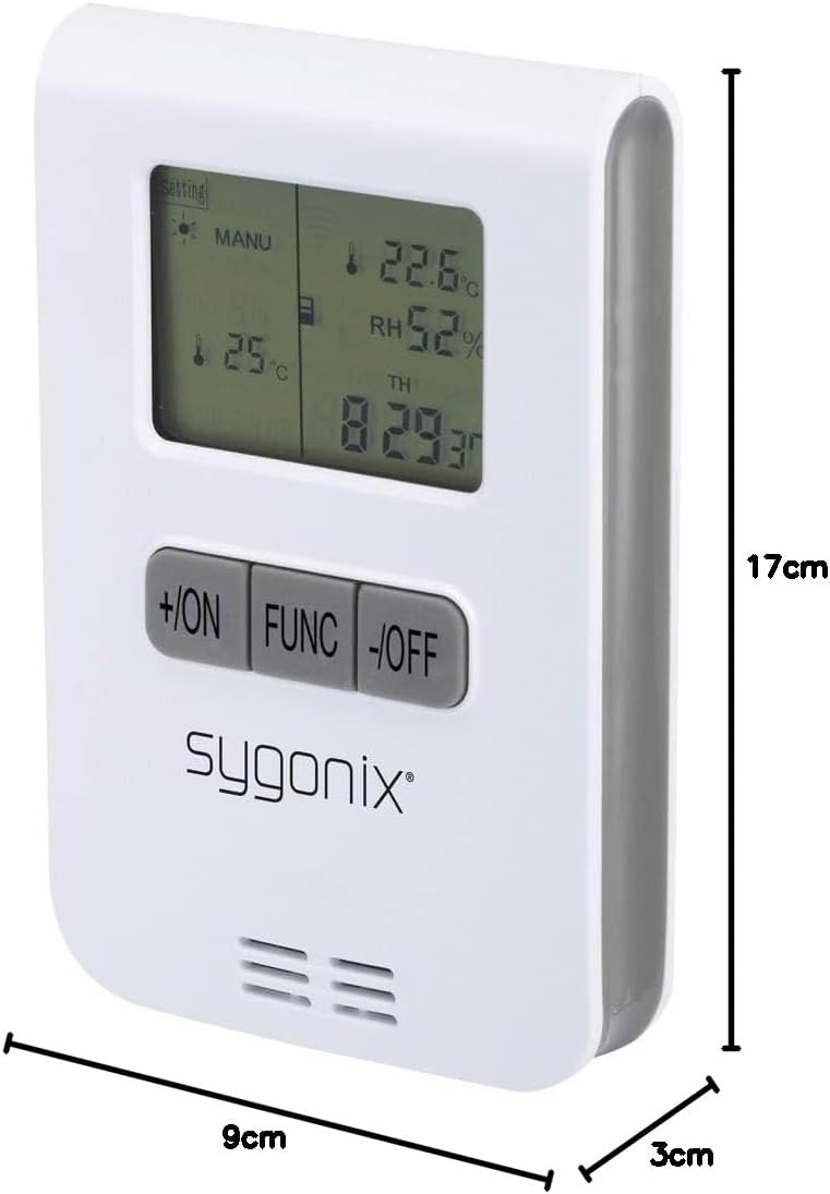 RS2W Funk Thermostat Reichweite max. (im Freifeld) 150m