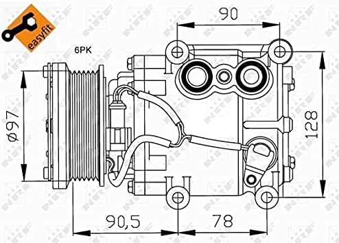 NRF 32199 Kompressor, Klimaanlage