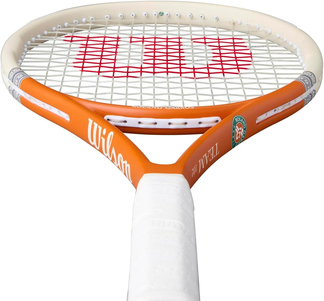 Wilson Roland-Garros 2026 Team 102 Tennisschläger, Geeignet für Freizeitspieler, Mit leichtem Rahmen